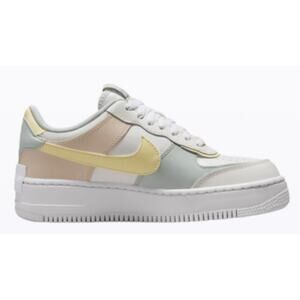 Nike Air Force 1 AF1 Shadow Sail/ Light Silver-Citron Tint Size 10 NIB NEW